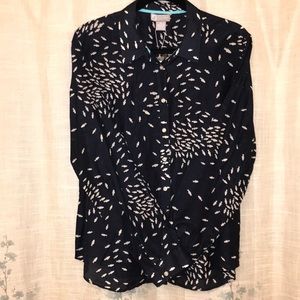 JCP silk blend blouse